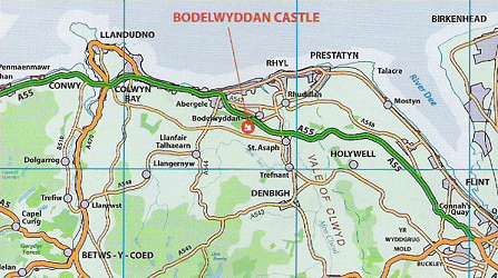 Bodelwyddan Castle in North Wales