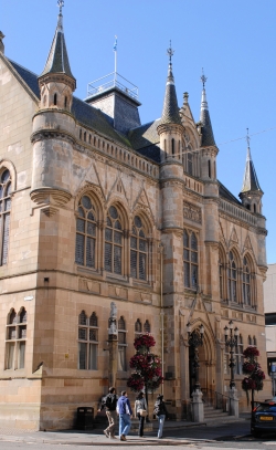 Inverness Town House was flooded this morning