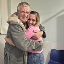 Phil Corris with Emma Ireland