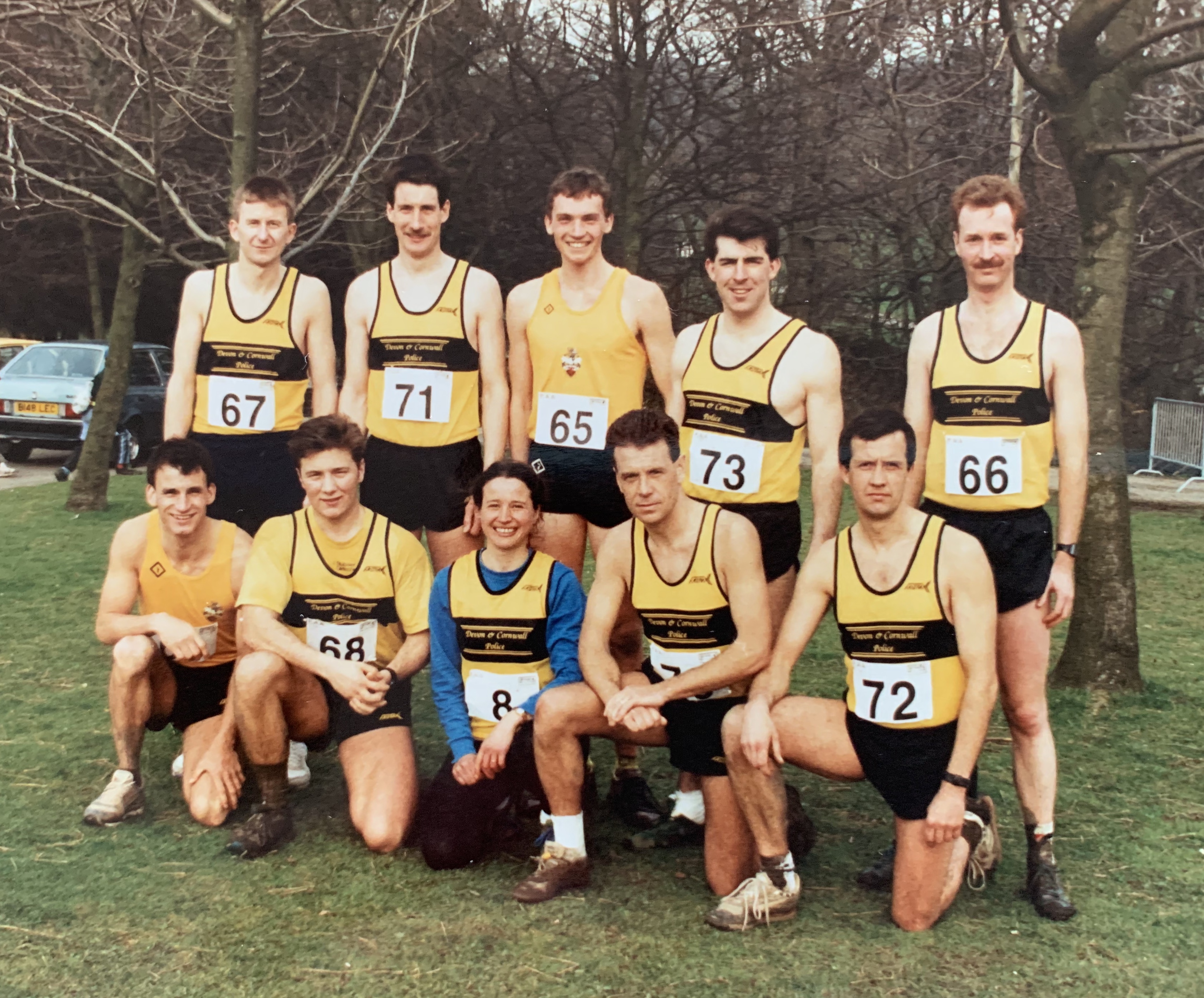 PAA XC Lancaster 1991 - Devon and Cornwall Team